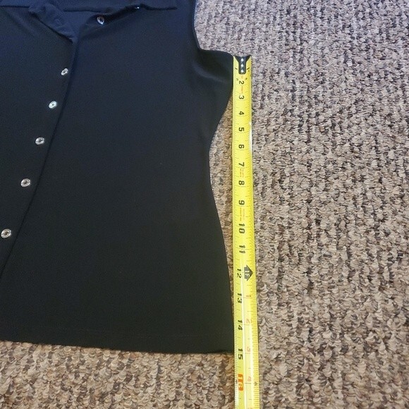 Tommy Hilfiger Sleeveless Blouse and Sports Bra - Preppy Business Casual Athlete - Picture 6 of 8